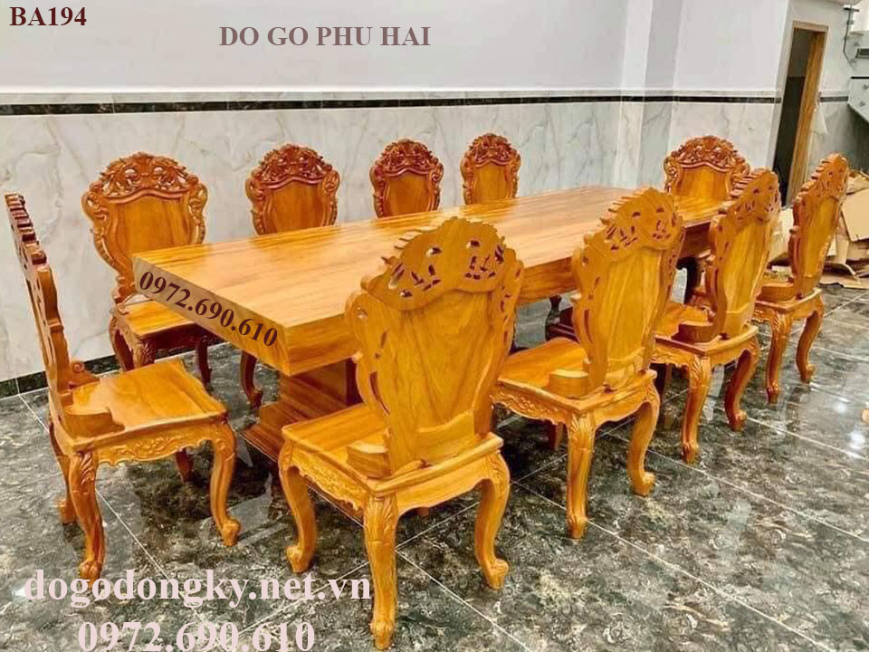 bo ban ghe an dep