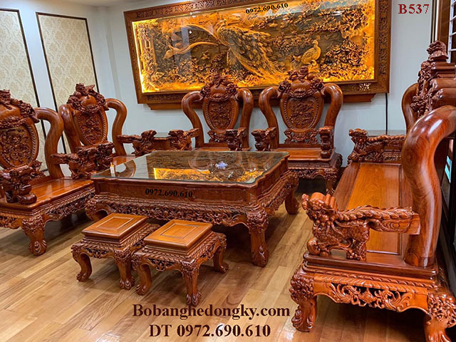 bộ bàn ghế gỗ đồng kỵ đẹp