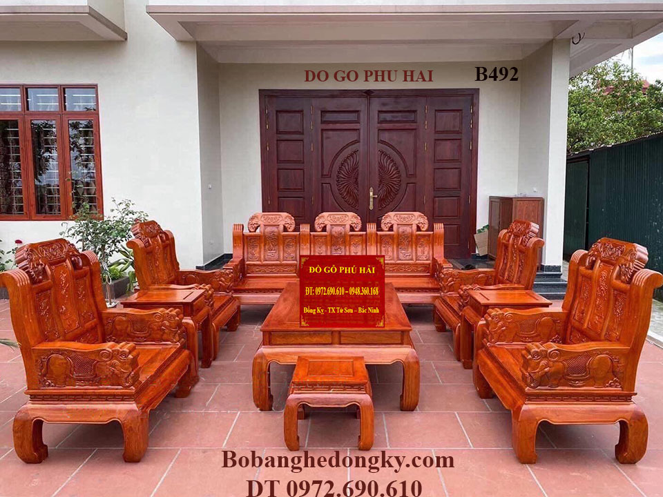 bo ban ghe go huong