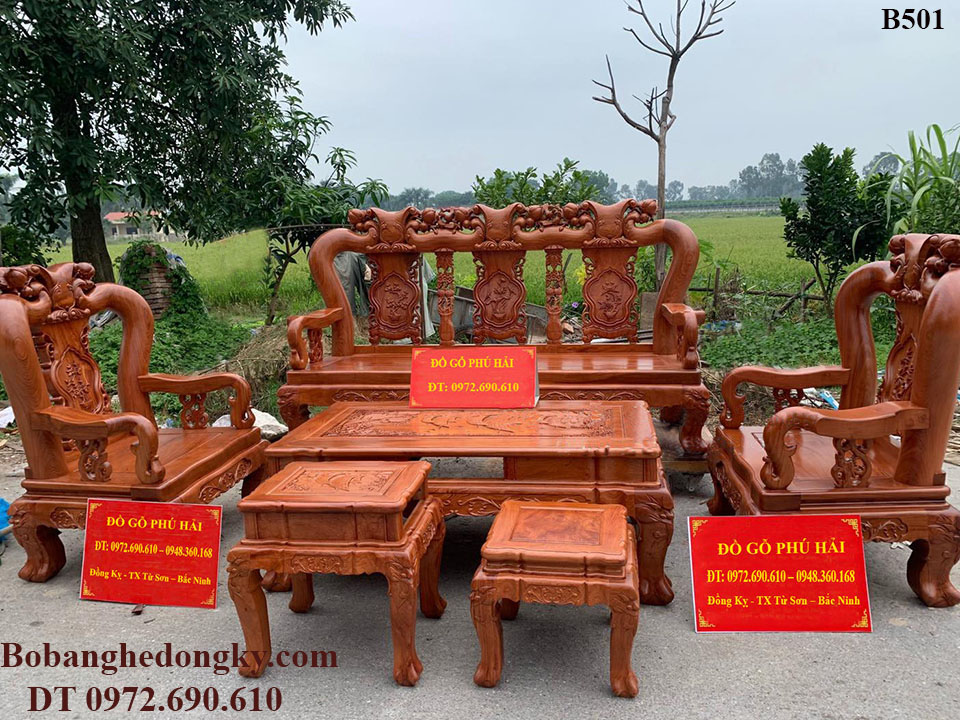 bo ban ghe go huong dep