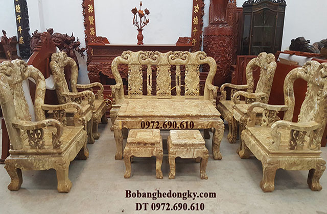 bộ bàn ghế gỗ ngọc nghiến