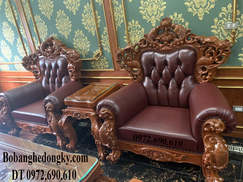 bo ban ghe sofa boc da dep