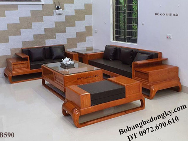 bo ban ghe sofa go huong