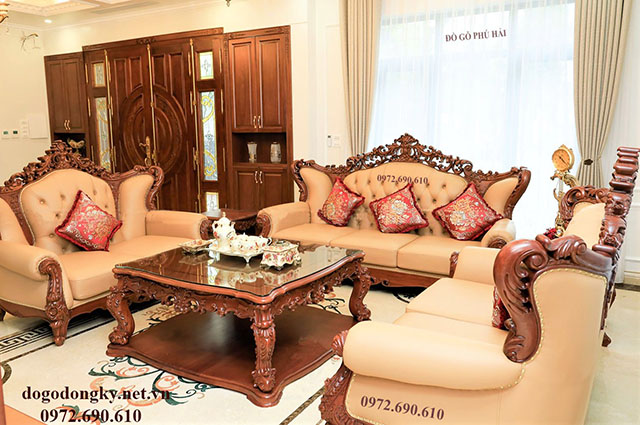 Bộ sofa bọc đệm