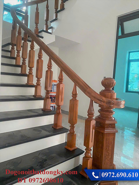 Các mẫu tay vịn cầu thang