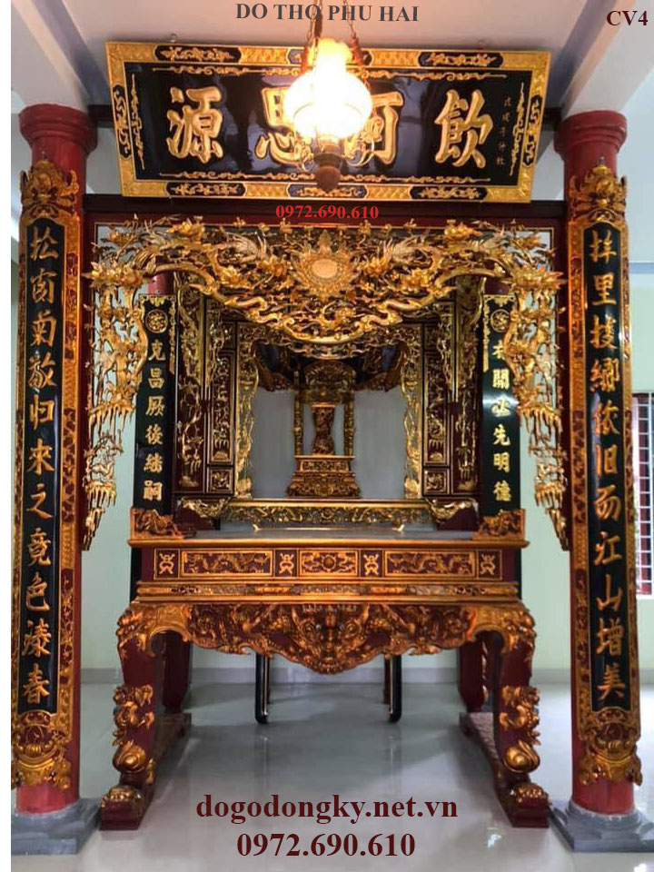 cửa võng thờ gia tiên