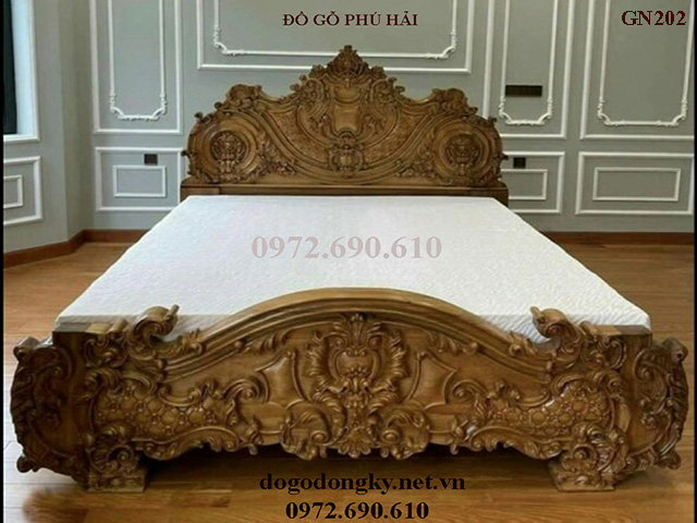 giường ngủ gỗ đẹp