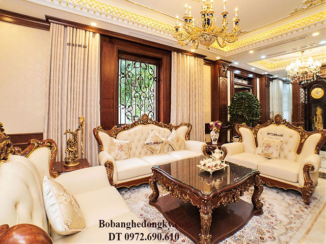 Mẫu sofa hoàng gia đẹp
