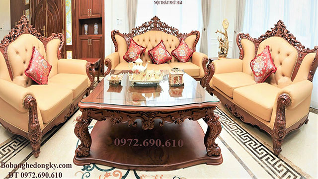 Mẫu sofa tân cổ điển đẹp