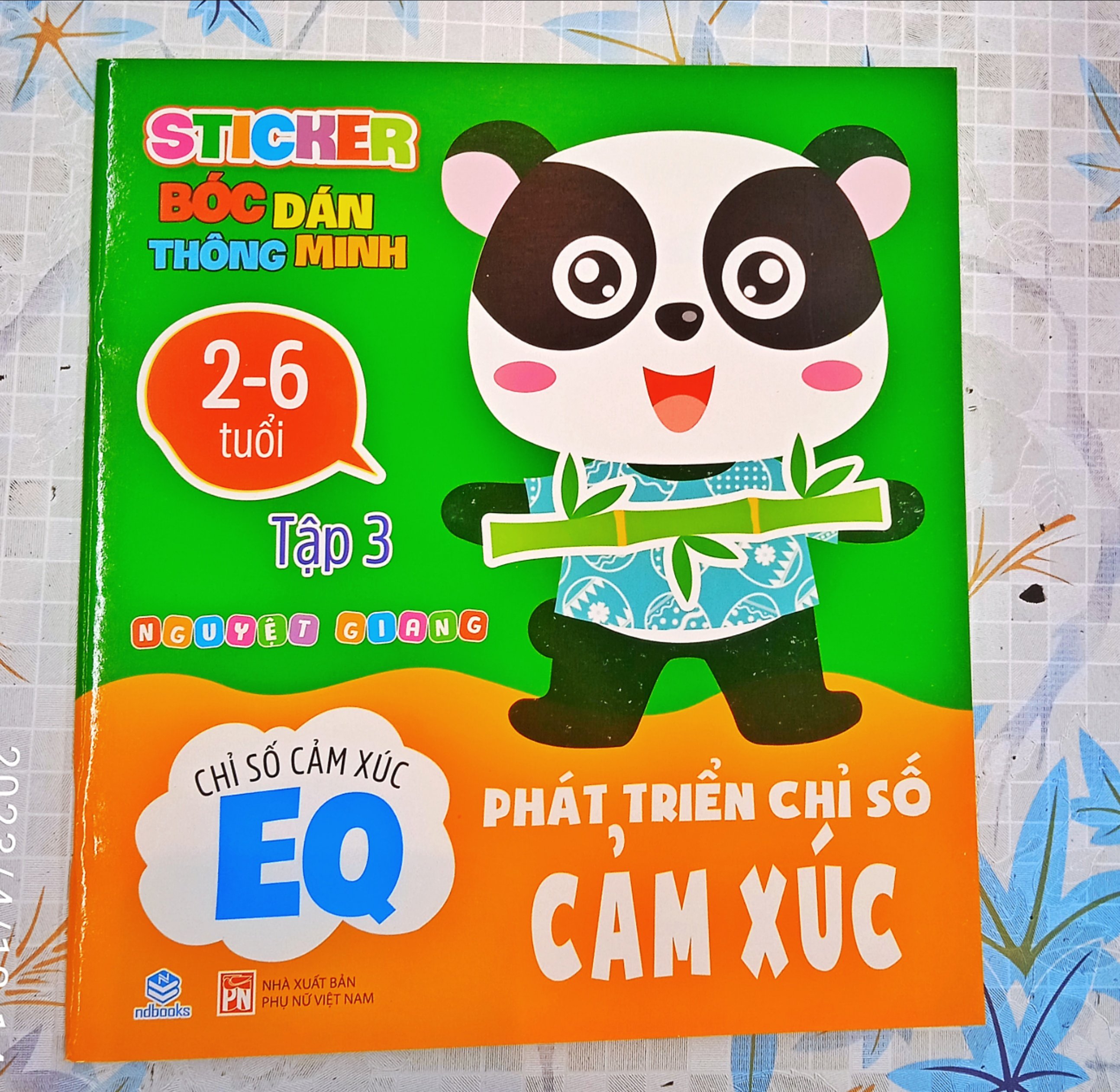STICKER BÓC DÁN THÔNG MINH ( 2-6 TUỔI ) Tập 3