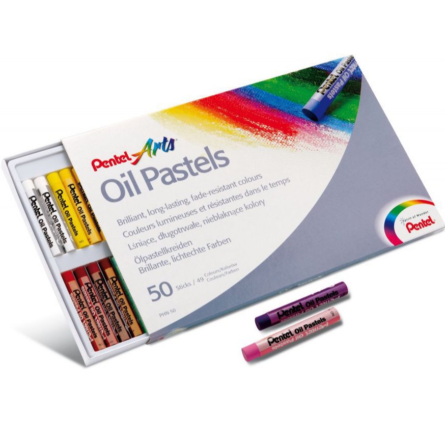 Sáp Dầu Pentel 50 Màu - PHN-50