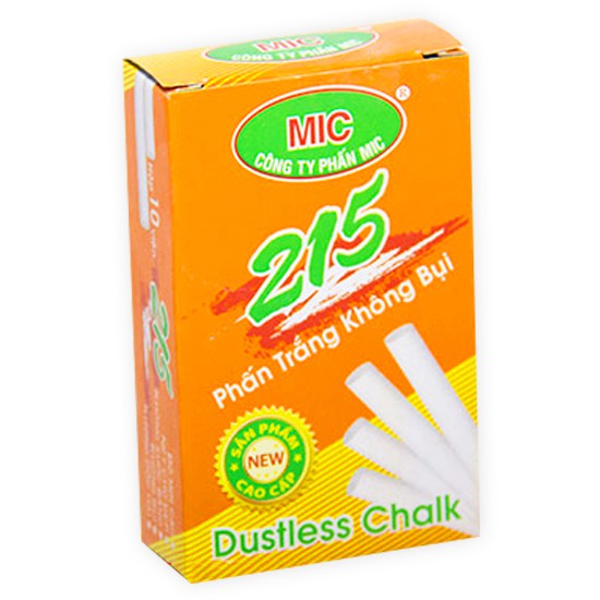 Phấn Trắng Không Bụi Mic - Hộp 10 Viên | Nhà Sách Tiến Thọ
