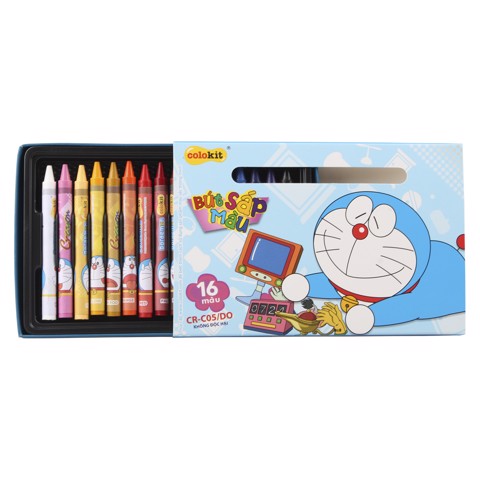 Sáp Màu Colokit Doraemon CR-C05/DO (16 Màu)