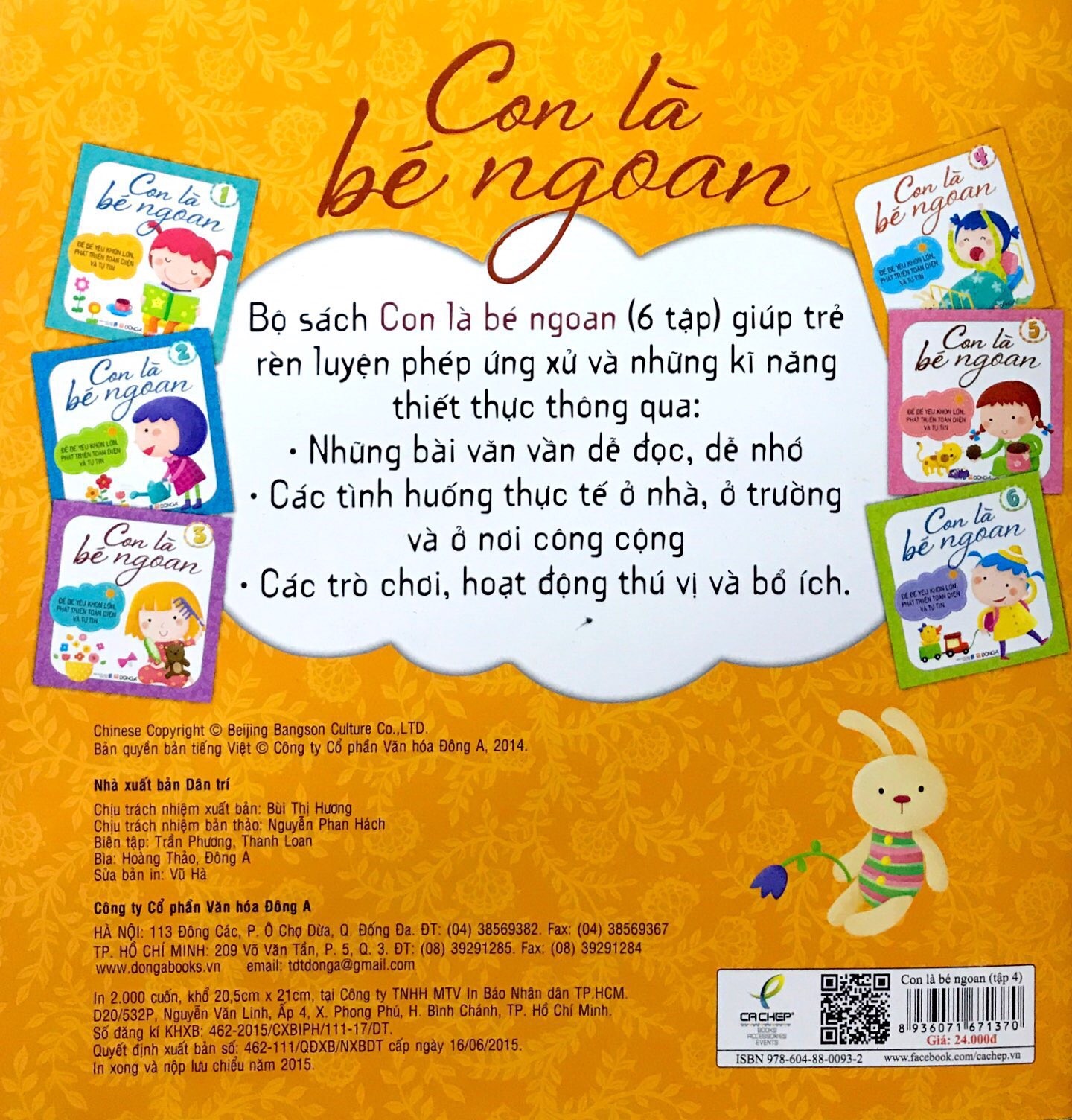 Con Là Bé Ngoan Tập 4: Để Bé Yêu Khôn Lớn, Phát Triển Toàn Diện Và Tự Tin