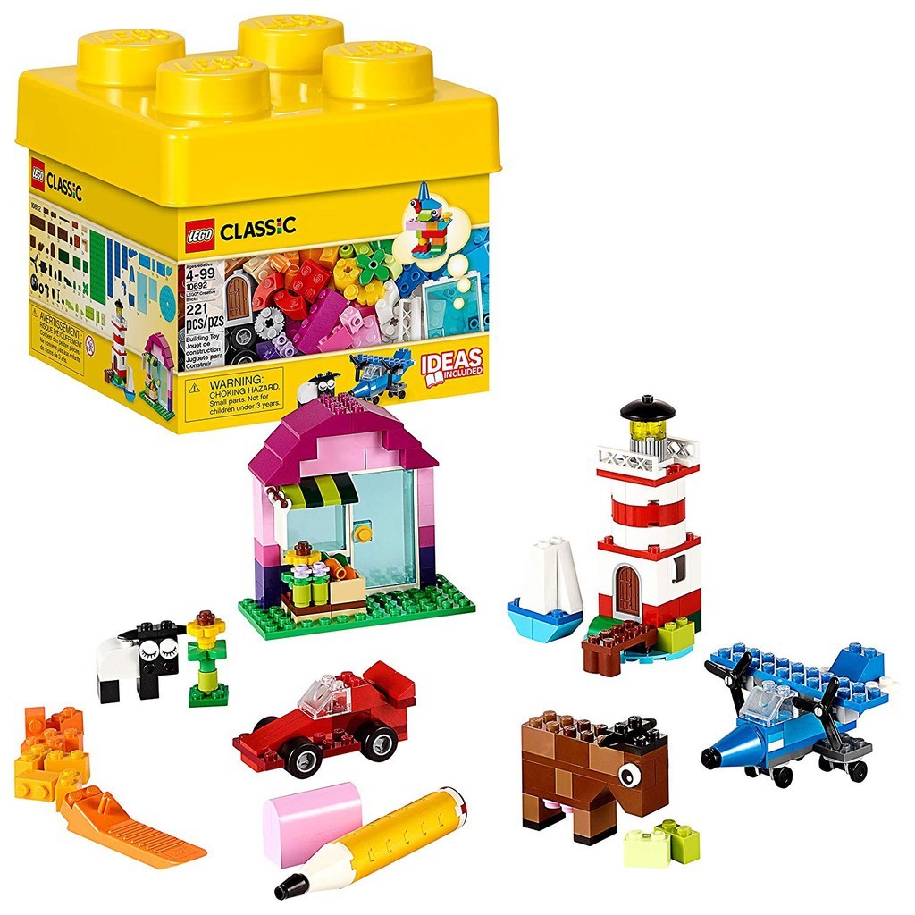 Lego Classic Bộ Gạch Sáng Tạo Neon Vui Nhộn  Lego 11027 333 Mảnh Ghép