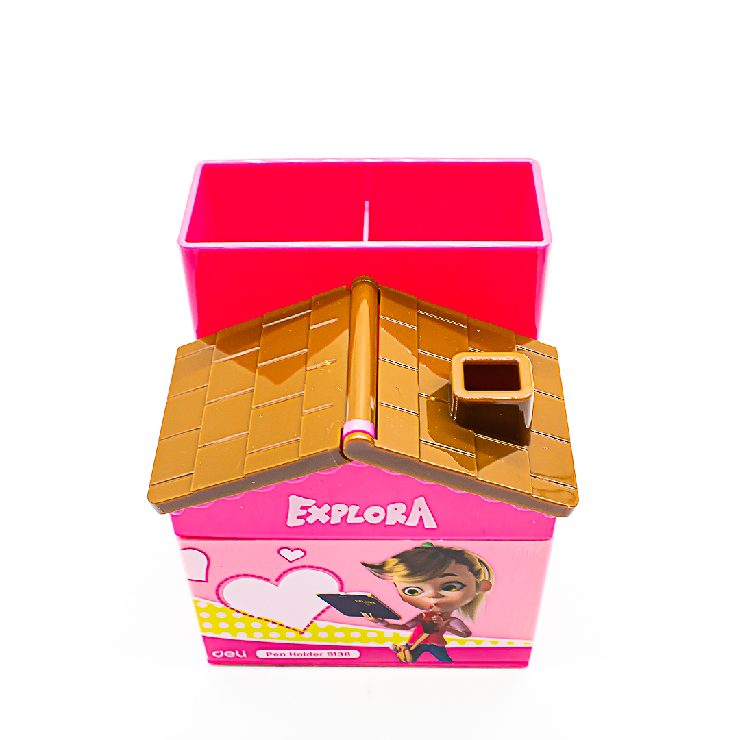 Cốc cắm bút hình ngôi nhà