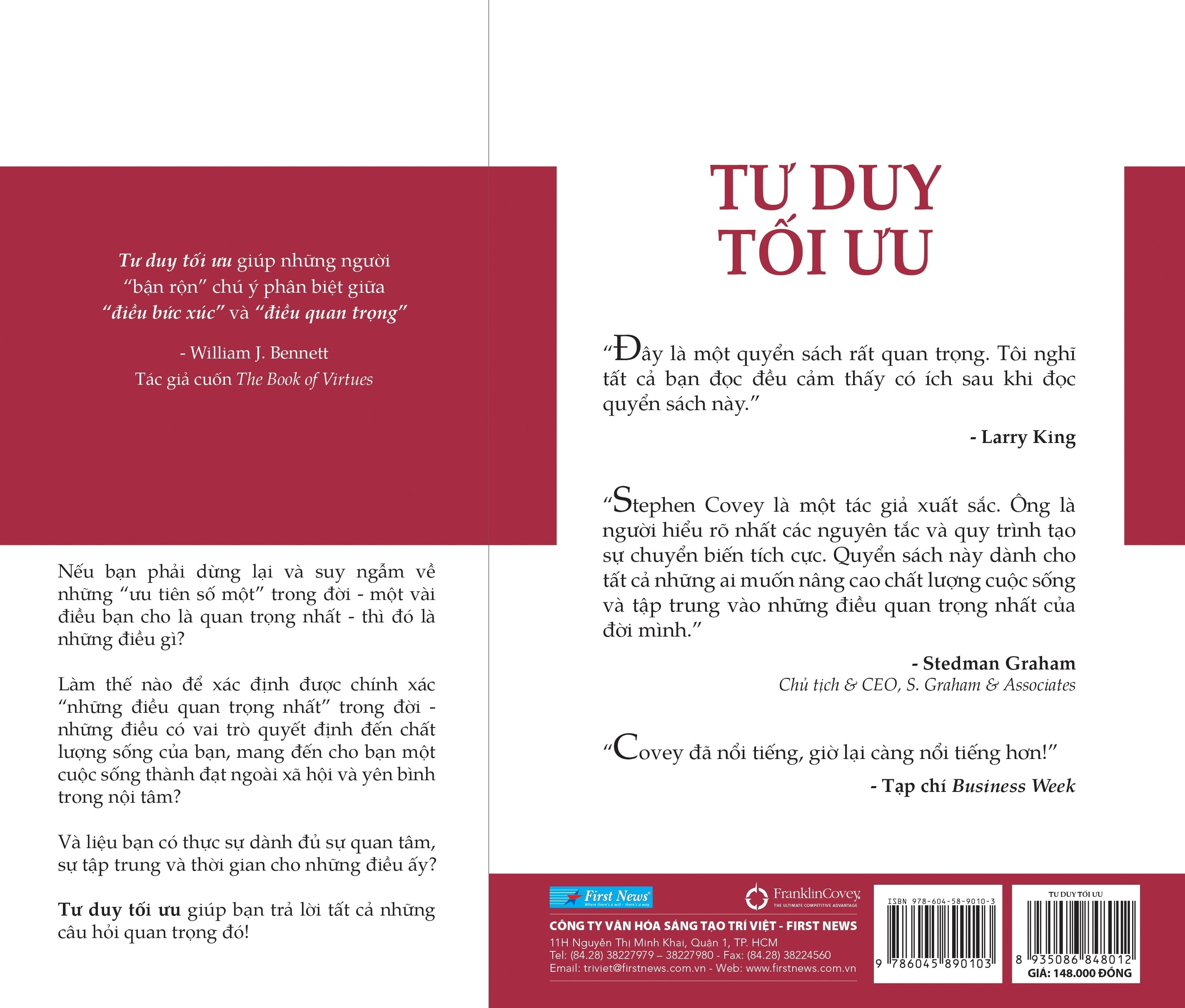 Tư Duy Tối Ưu - First Things First (Tái Bản 2019)