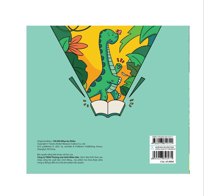 Mười Vạn Câu Hỏi Vì Sao: Những Quái Thú Thời Tiền Sử - Zhihu - ndbooks