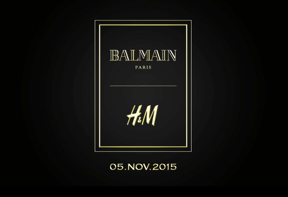 BALMAIN x H&M – SỰ KẾT HỢP HOÀN HẢO