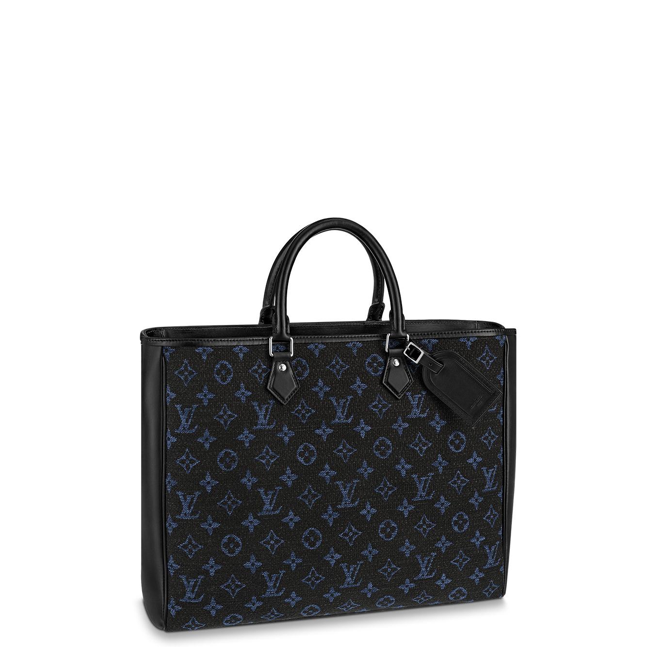 Louis Vuitton Monogram Tapestry Grand Sac Bleu