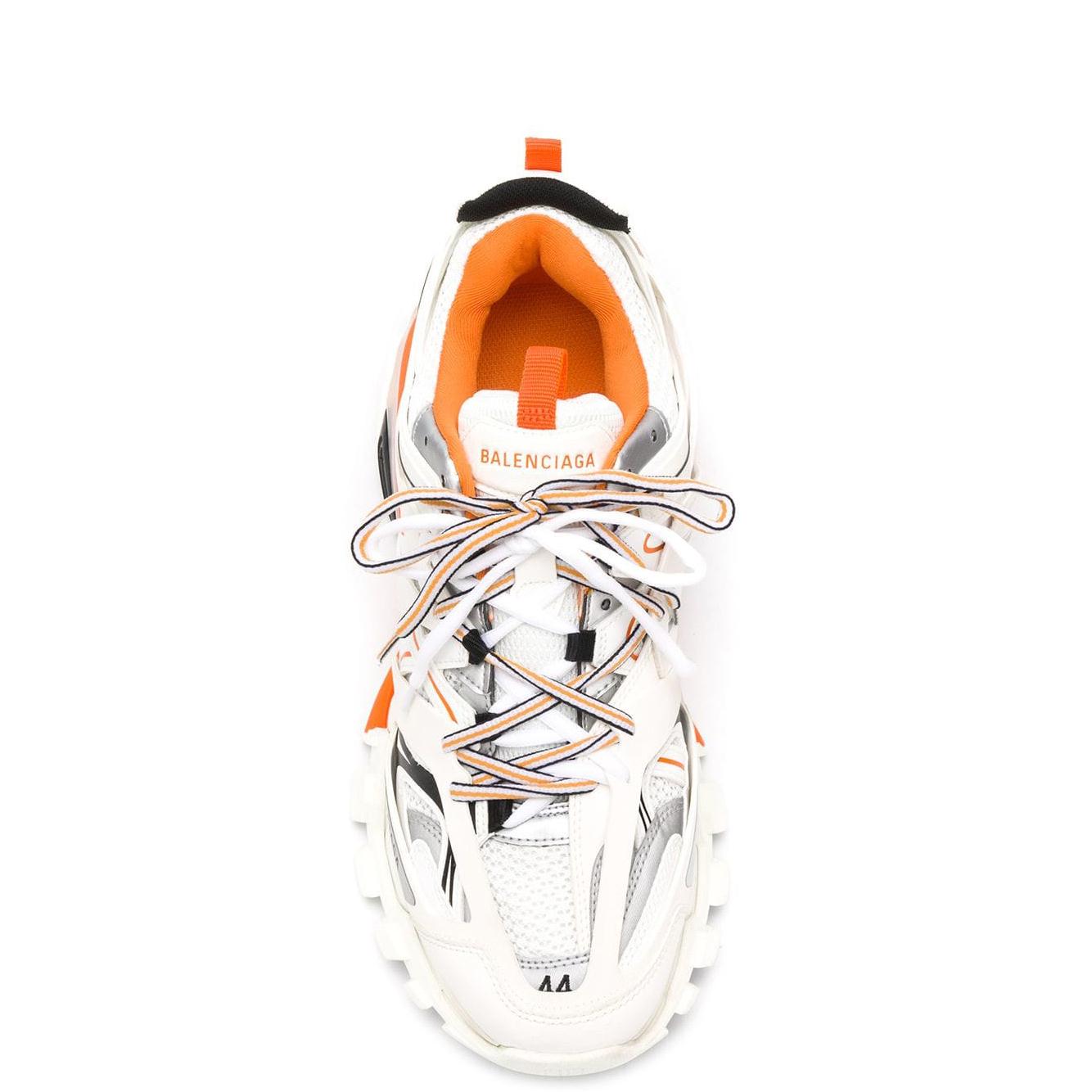 Giày Sneaker Track 30 màu trắng cam  Full box  đầy đủ phụ kiện   Lazadavn