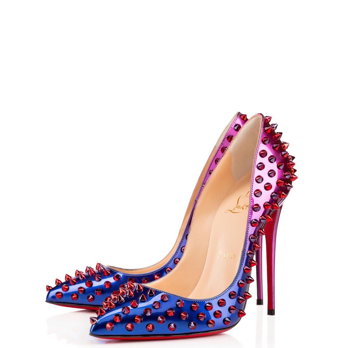 giay-de-do-louboutin GIÀY CAO GÓT CHRISTIAN LOUBOUTIN FOLLIES SPIKES CHUẨN AUTHENTIC HEAVEN SHOP - SINCE 2013 -