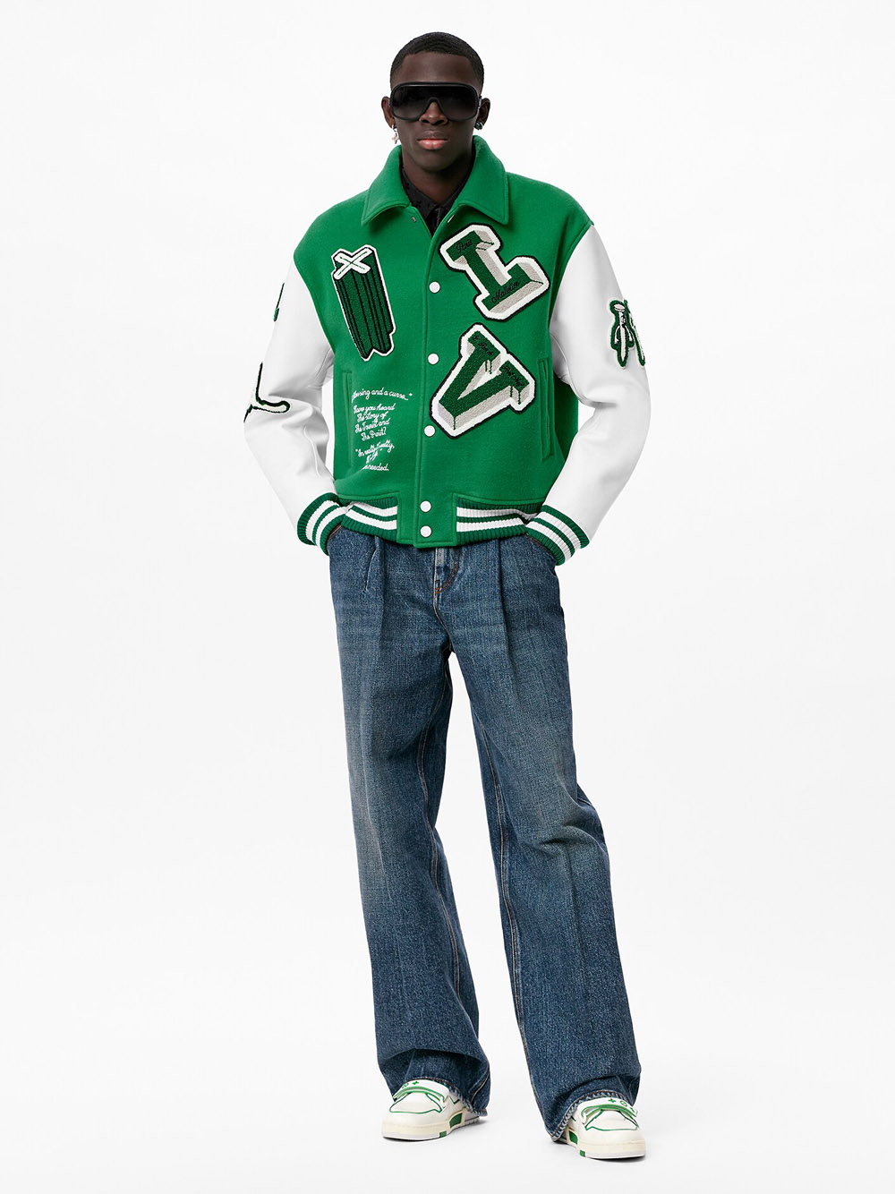 Chi tiết hơn 51 về louis vuitton varsity jacket green  cdgdbentreeduvn