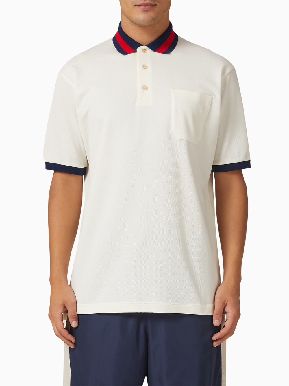 ÁO POLO GUCCI WEB STRIPE COLLAR WHITE CHUẨN 1:1 AUTHENTIC HEAVEN SHOP - SINCE 2013 - ÁO POLO GUCCI WEB STRIPE COLLAR WHITE CHUẨN 1:1 AUTHENTIC HEAVEN SHOP - SINCE 2013 -