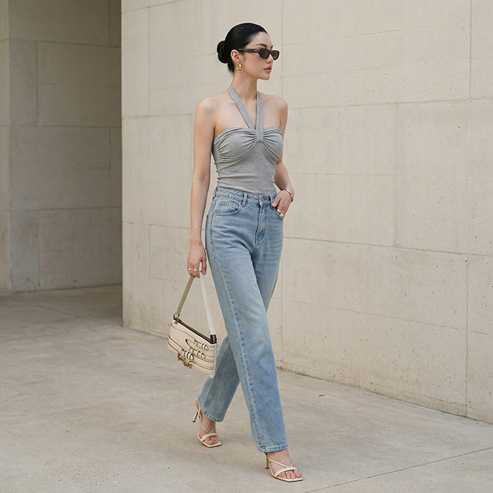 Quần jean nữ form nào tôn dáng nhất? (Skinny vs Baggy vs Straight)