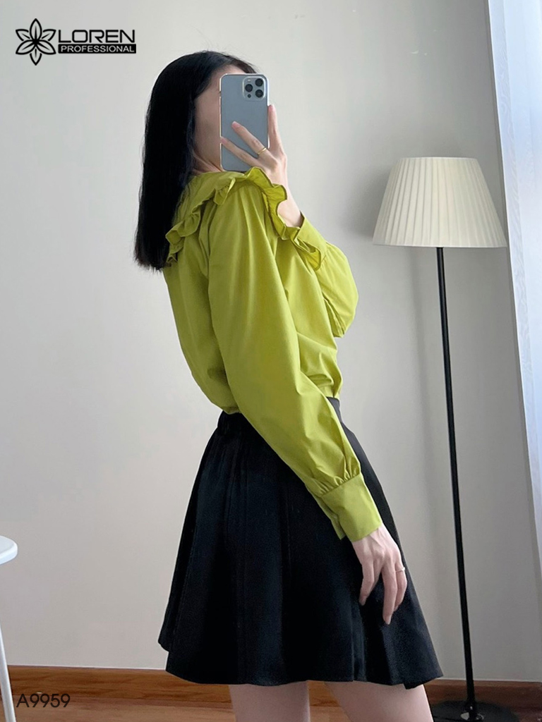 Set nữ LOREN xanh bơ A9959