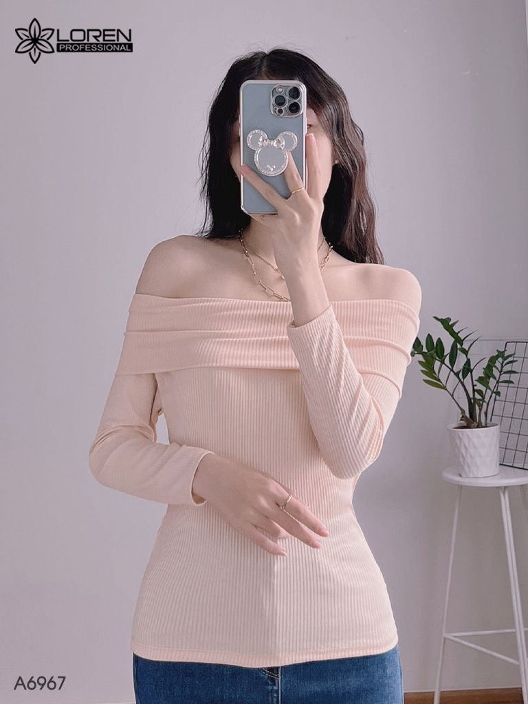 Áo nữ LOREN bẹt vai A6967