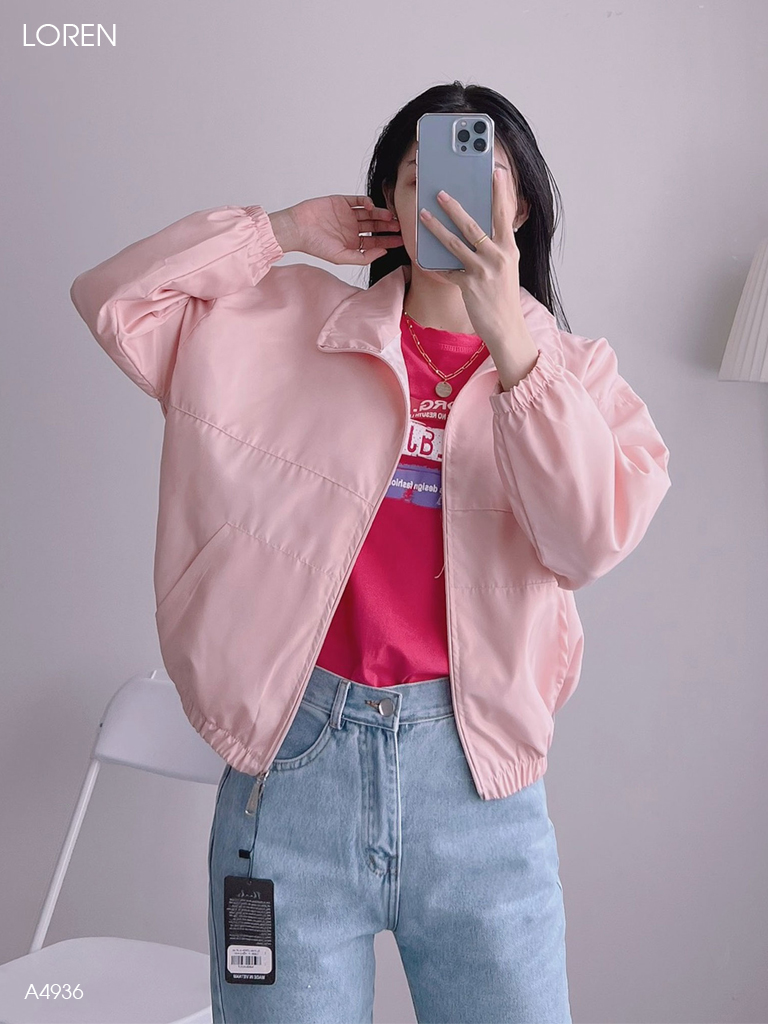 Áo khoác LOREN dù cổ cao A4936