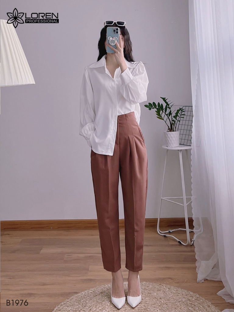 Quần tây baggy nữ LOREN B1976