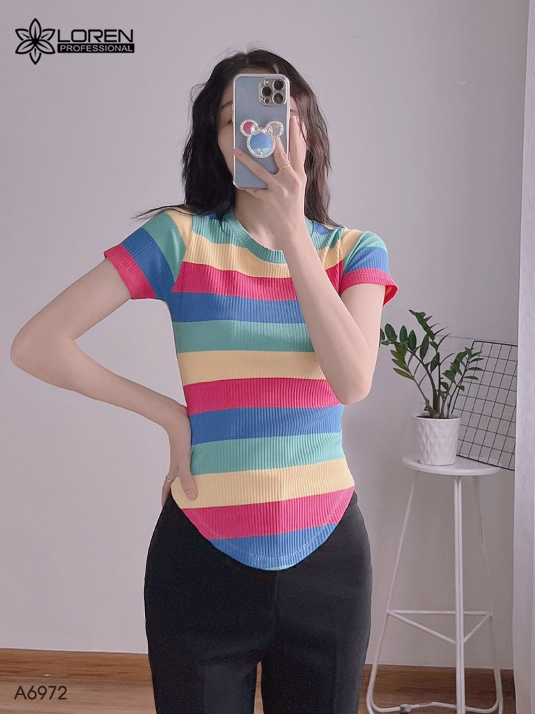 Áo nữ LOREN vạt bầu A6972