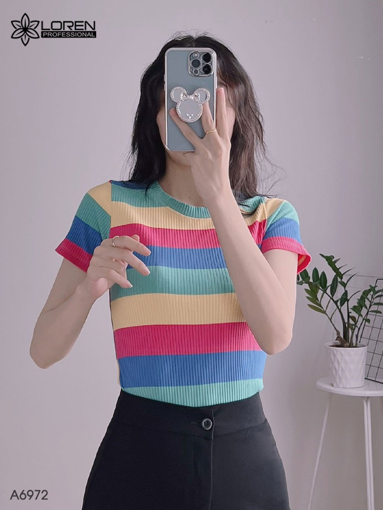 Áo nữ LOREN vạt bầu A6972
