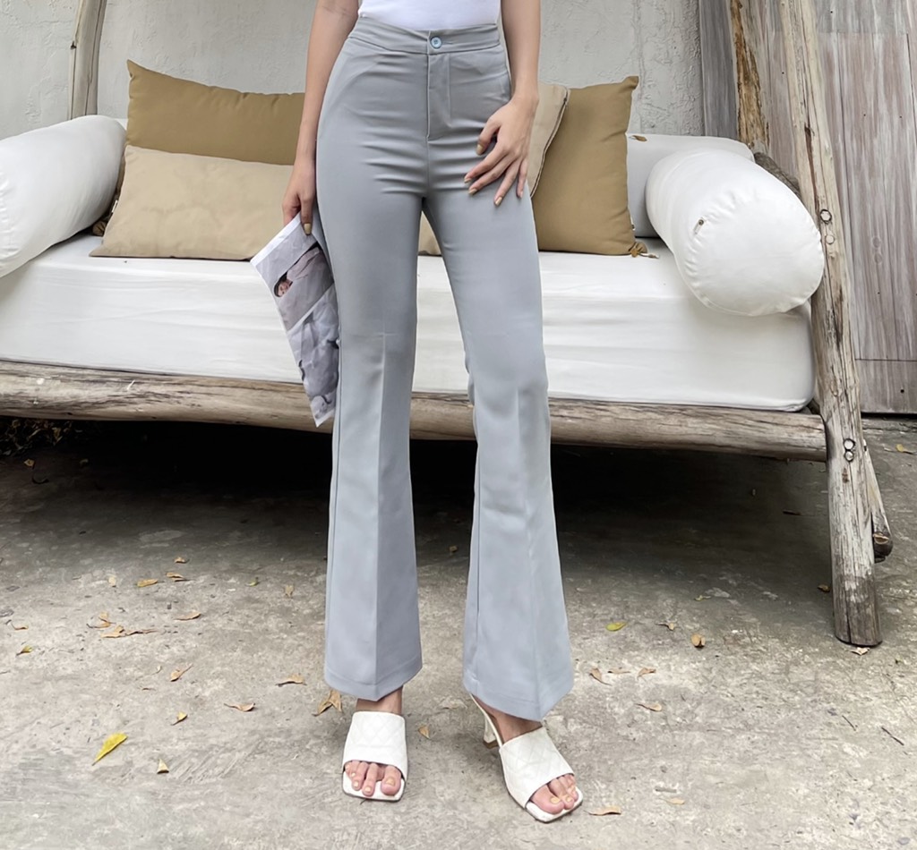 Quần tây nữ LOREN ống bas hack dáng B1974