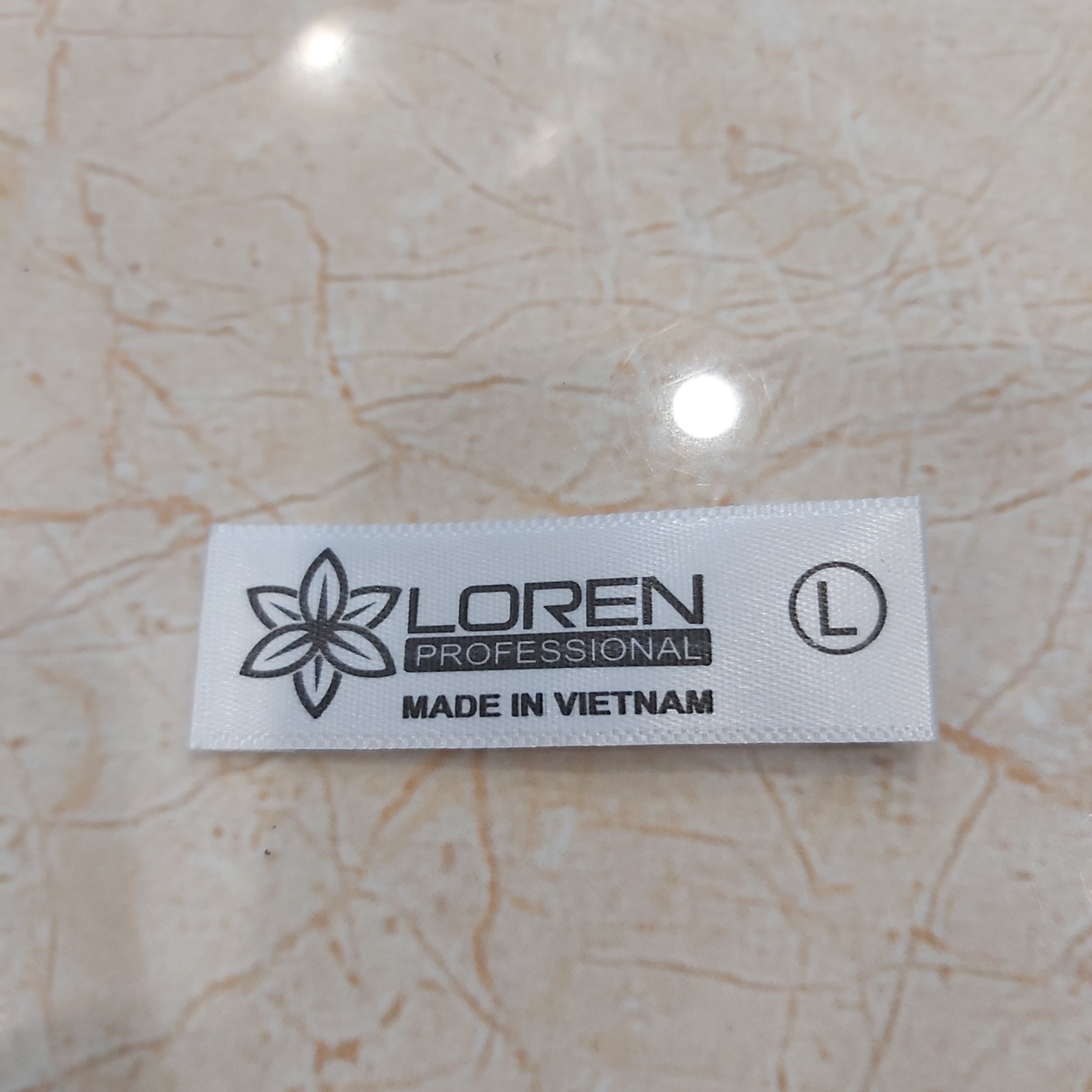 Mác satin lụa LOREN trắng