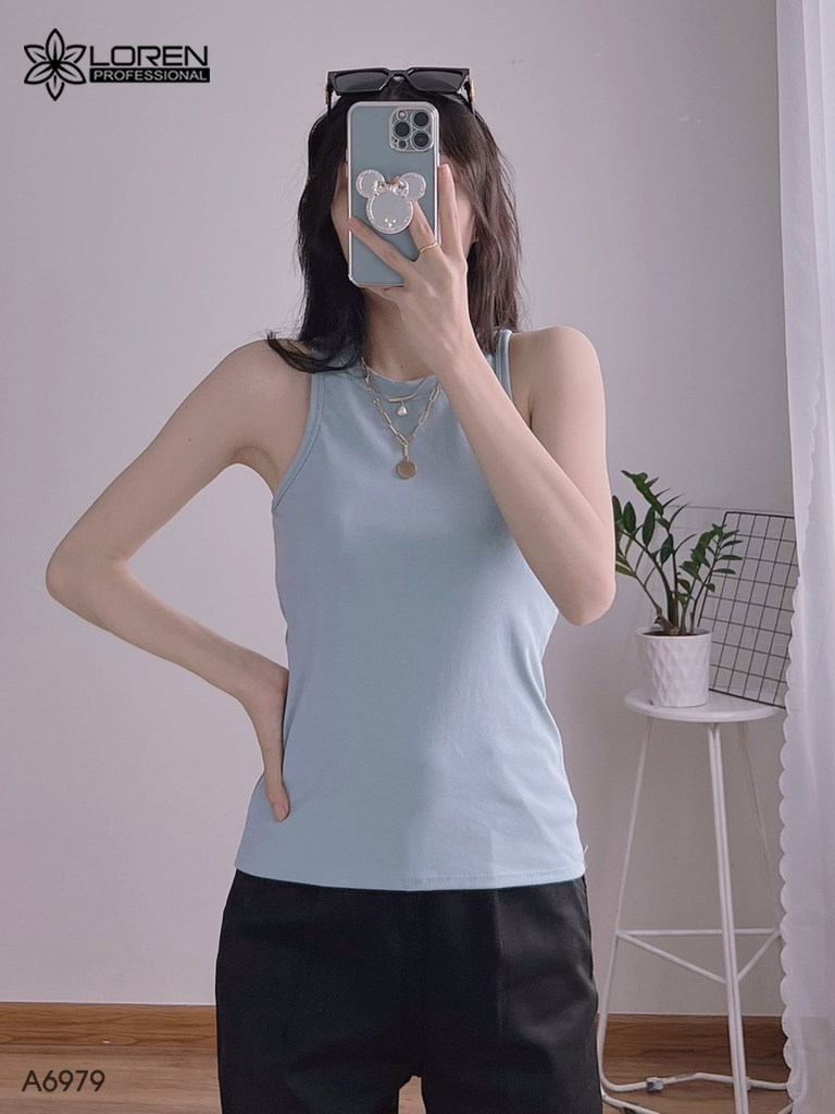 Áo thun nữ LOREN ba lỗ A6979