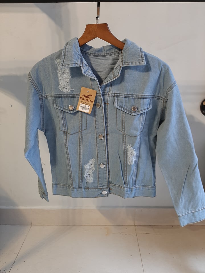 Áo khoác jean LOREN 1996 xanh A4087