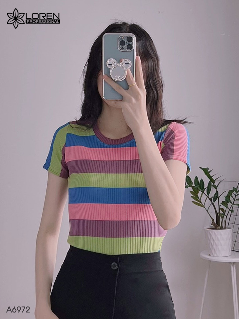 Áo nữ LOREN vạt bầu A6972