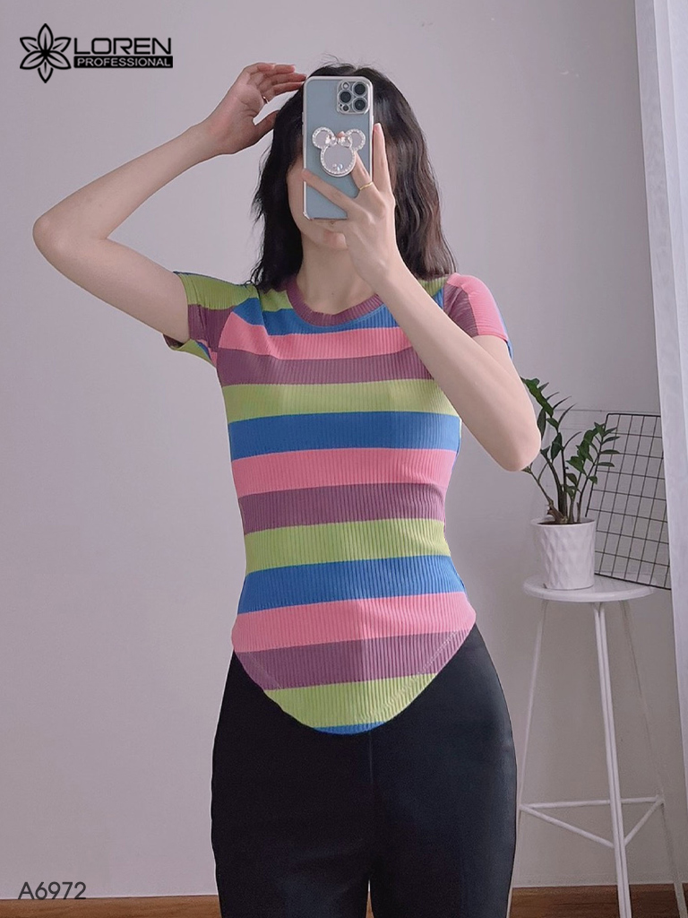 Áo nữ LOREN vạt bầu A6972