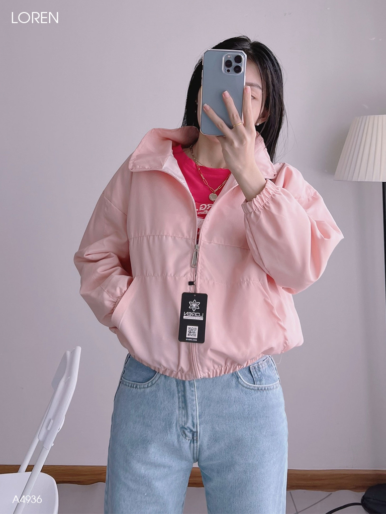 Áo khoác LOREN dù cổ cao A4936