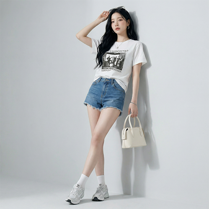 Áo thun nữ LOREN ban nhạc A21019