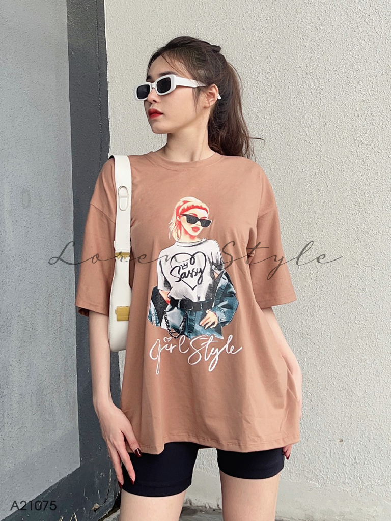 Áo thun nữ LOREN Taylo Girl Style A21075
