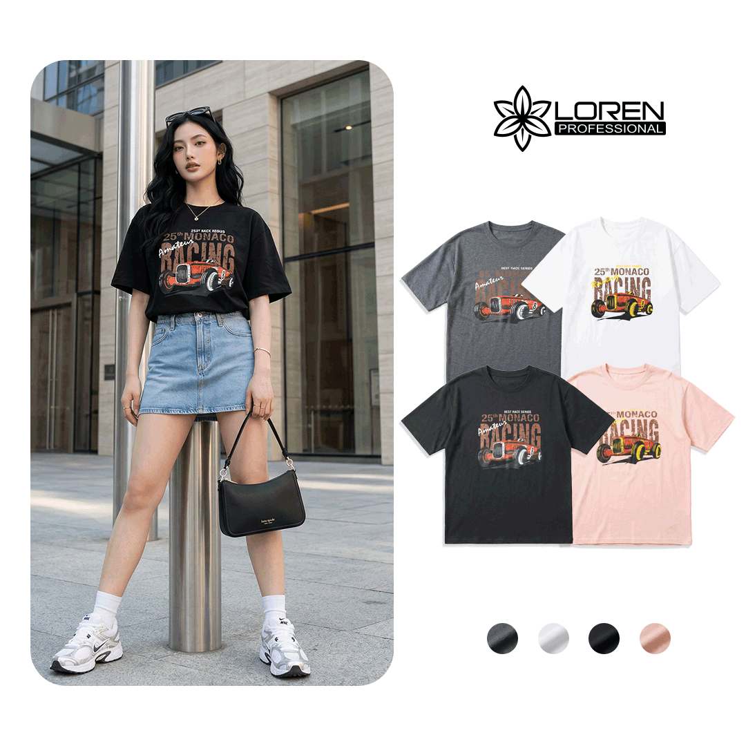 Áo thun nữ LOREN Taylo Amateur A21076