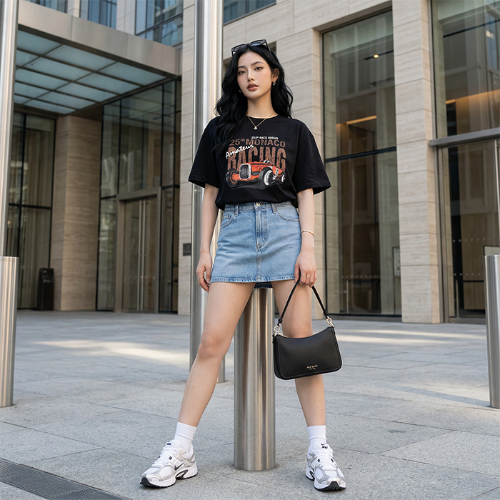 Áo thun nữ LOREN Taylo Amateur A21076