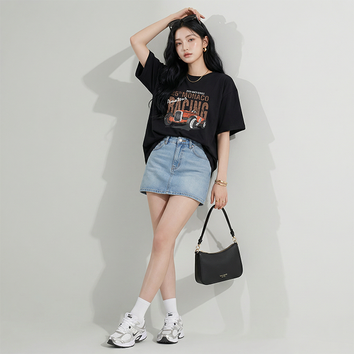 Áo thun nữ LOREN Taylo Amateur A21076