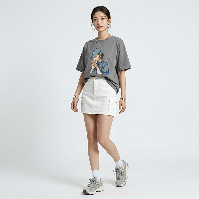 Áo thun nữ LOREN Taylo cá tính A21077