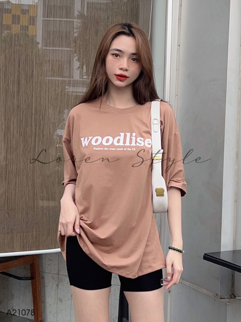 Áo thun nữ LOREN Taylo Woodlise A21078