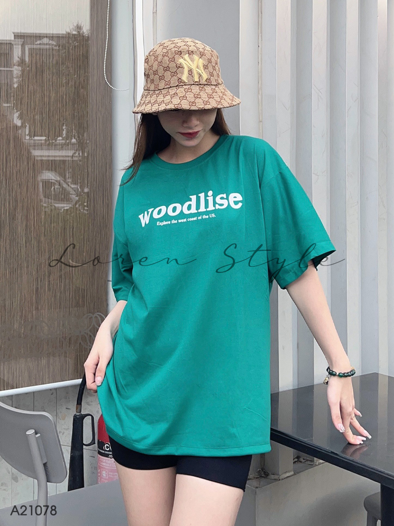 Áo thun nữ LOREN Taylo Woodlise A21078